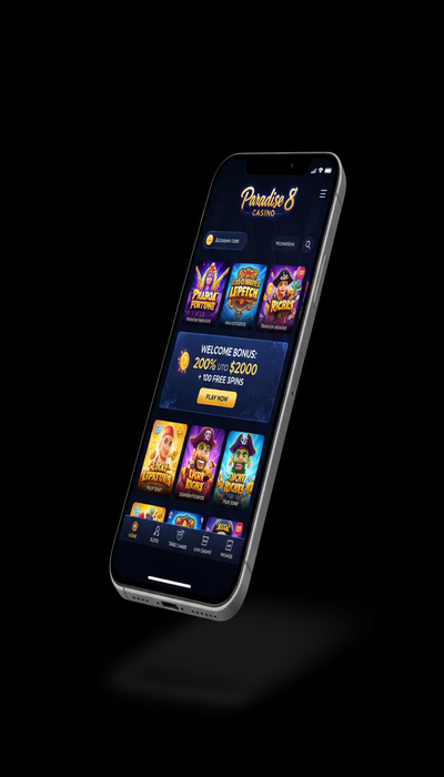 Paradise 8 Casino Casinò su smartphone